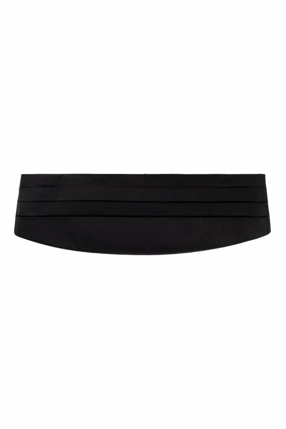 Dolce & Gabbana BLACK Silk Satin Belt
