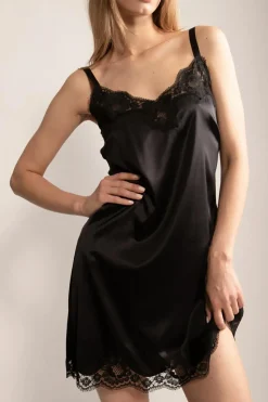 Dolce & Gabbana BLACK Silk night shirt