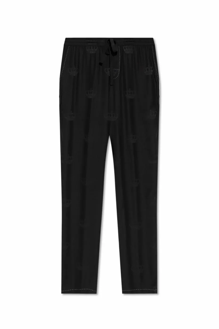 Dolce & Gabbana BLACK Silk pants