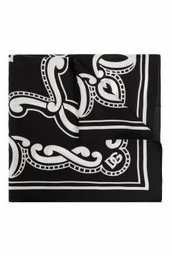 Dolce & Gabbana BLACK Silk scarf