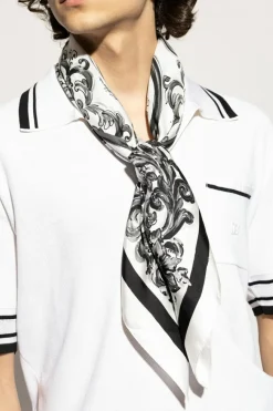 Dolce & Gabbana BLACK Silk scarf