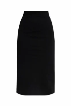 Dolce & Gabbana BLACK Skirt with logo