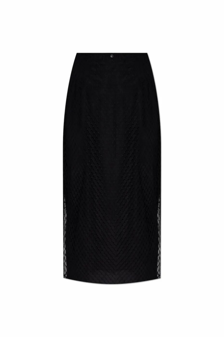 Dolce & Gabbana BLACK Skirt with detachable outer layer