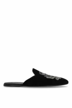 Dolce & Gabbana BLACK Slides with logo
