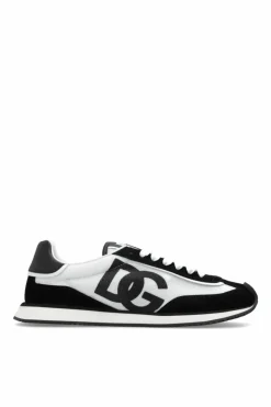 Dolce & Gabbana BLACK Sports shoes with logo