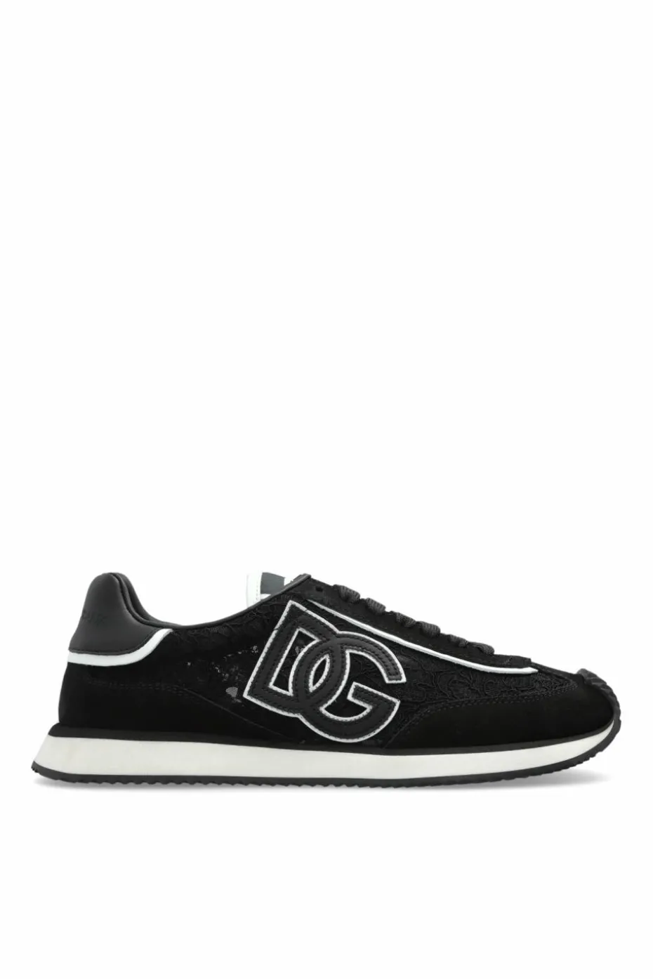 Dolce & Gabbana BLACK Sports shoes with logo