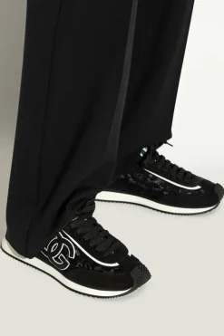 Dolce & Gabbana BLACK Sports shoes with logo