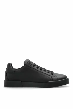 Dolce & Gabbana BLACK Sports shoes with logo