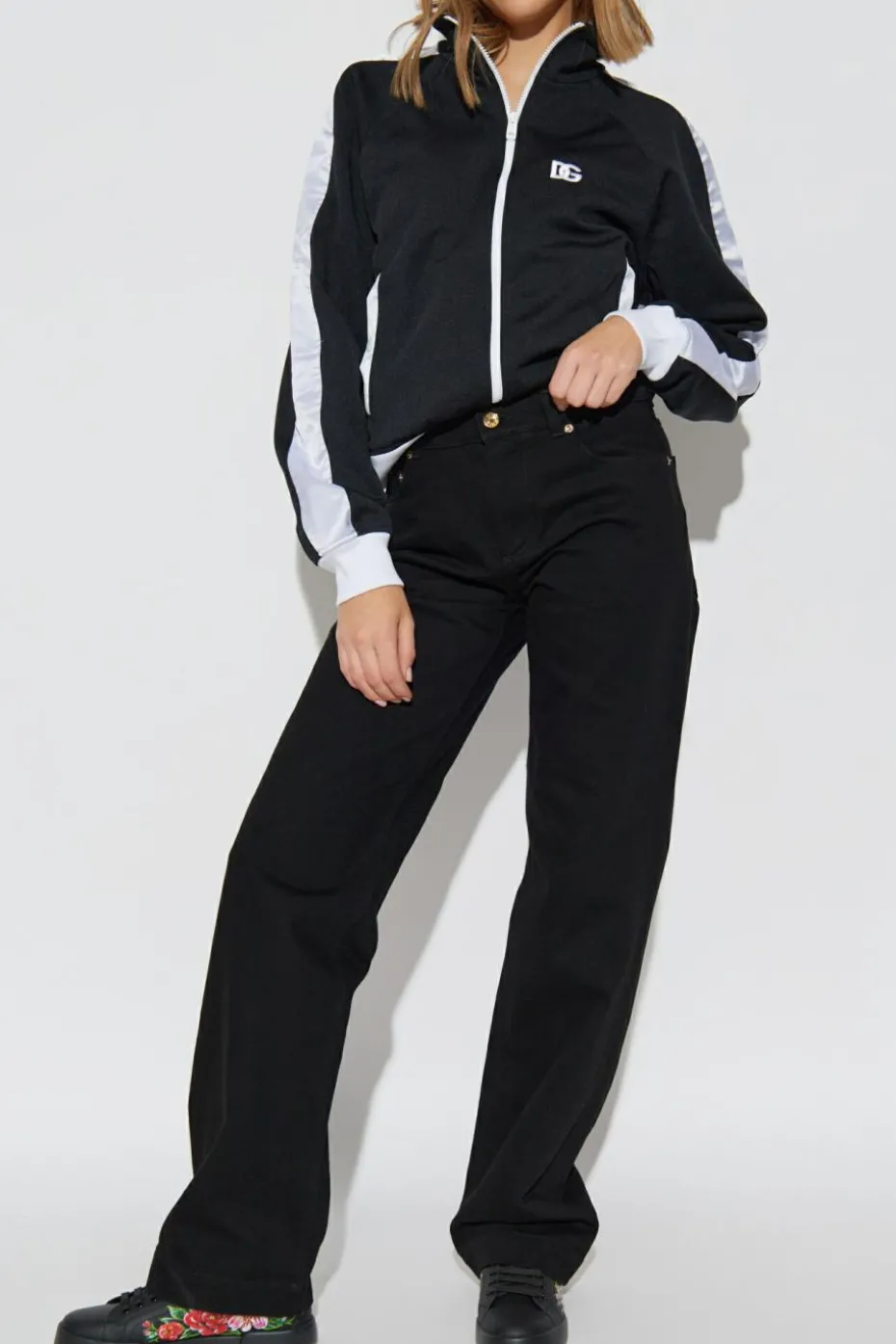 Dolce & Gabbana BLACK Straight-leg jeans