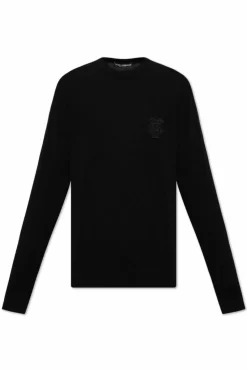 Dolce & Gabbana BLACK Sweater with logo