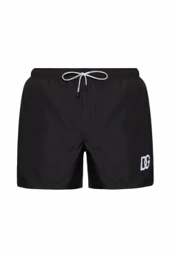 Dolce & Gabbana BLACK Swim shorts with logo