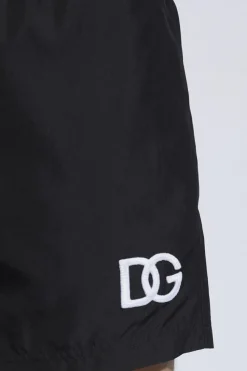 Dolce & Gabbana BLACK Swim shorts with logo