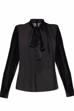 Dolce & Gabbana BLACK Transparent Shirt