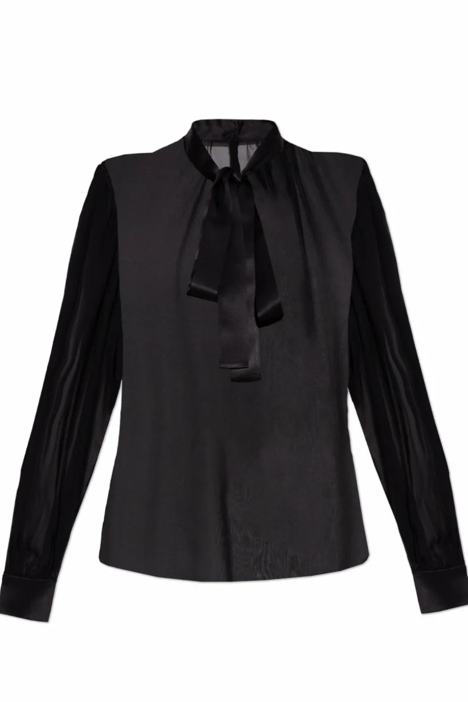 Dolce & Gabbana BLACK Transparent Shirt