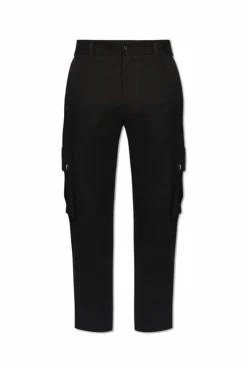 Dolce & Gabbana BLACK Trousers with logo