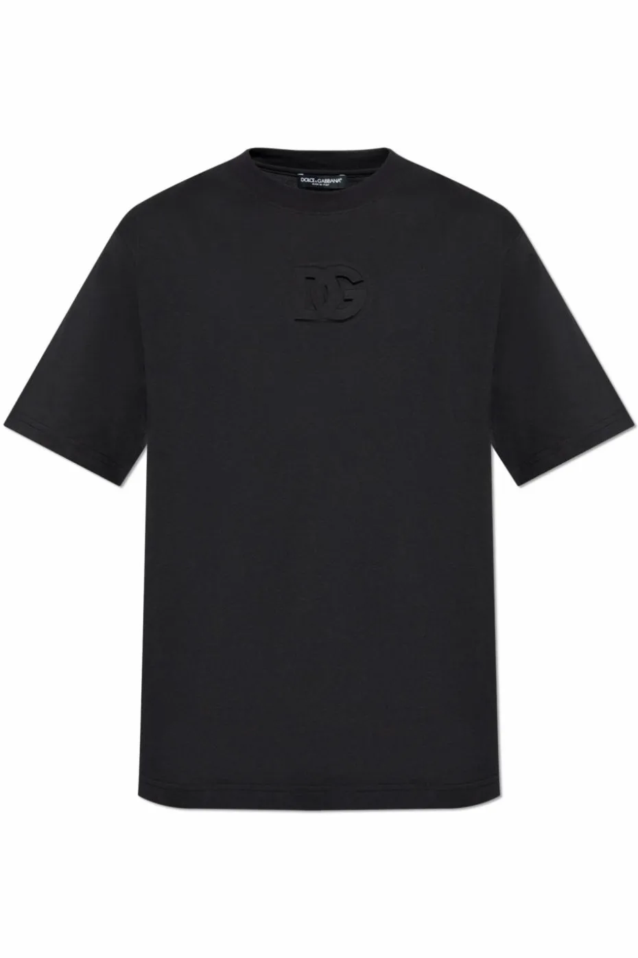 Dolce & Gabbana BLACK T-shirt with logo