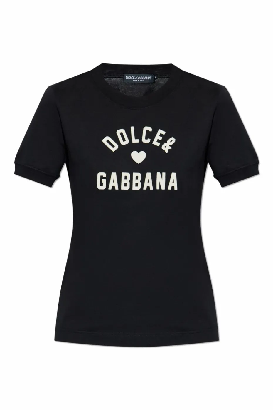 Dolce & Gabbana BLACK T-shirt with logo