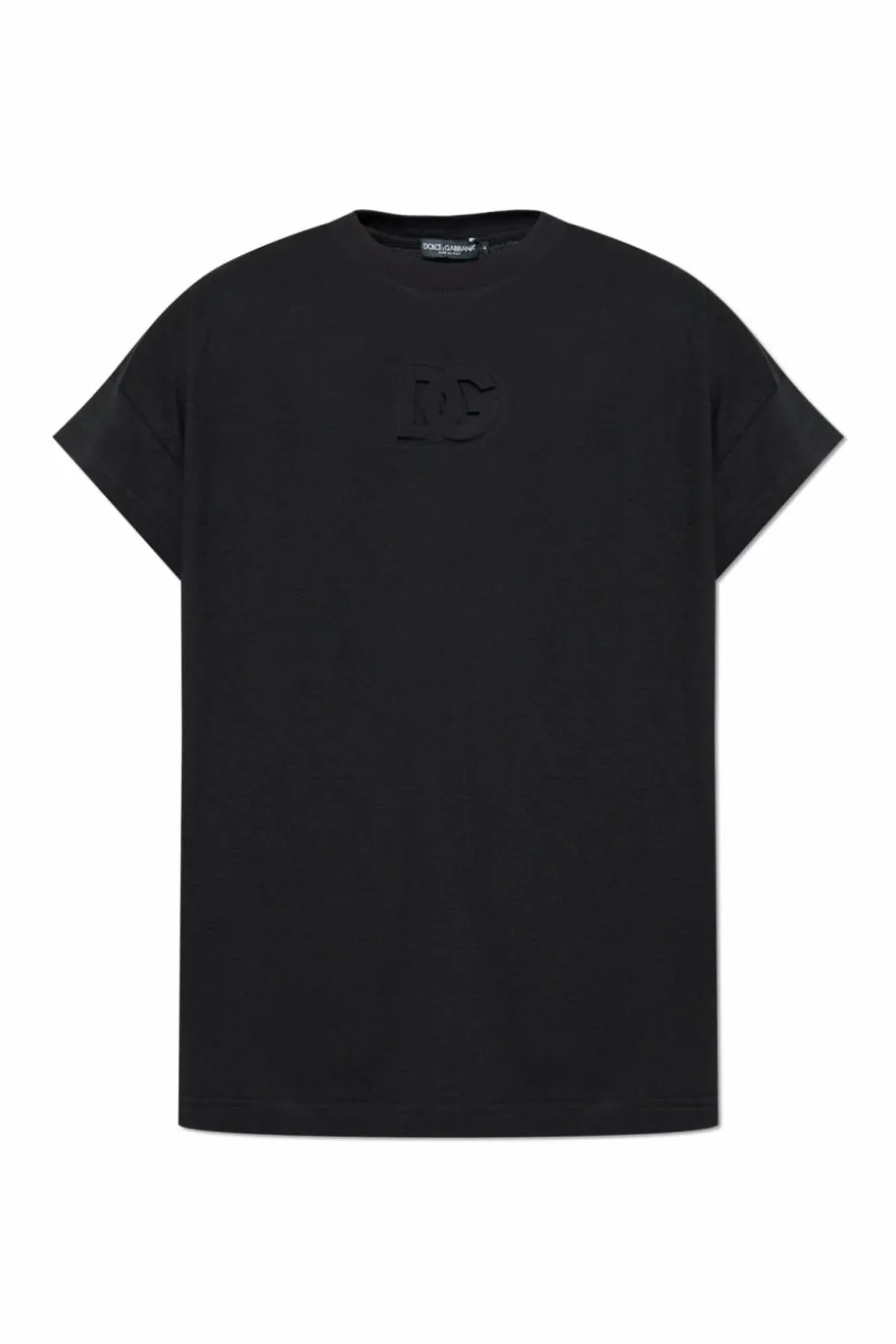 Dolce & Gabbana BLACK T-shirt with logo