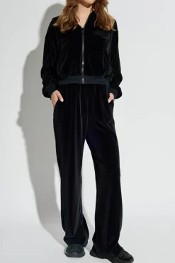 Dolce & Gabbana BLACK Velour Pants