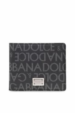 Dolce & Gabbana BLACK Wallet with logo