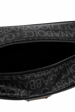 Dolce & Gabbana BLACK Wash bag with logo