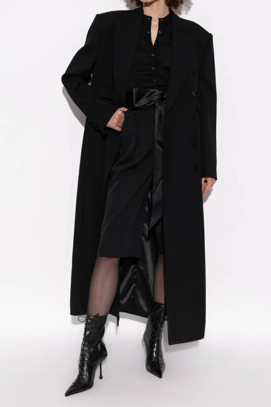Dolce & Gabbana BLACK Wool coat