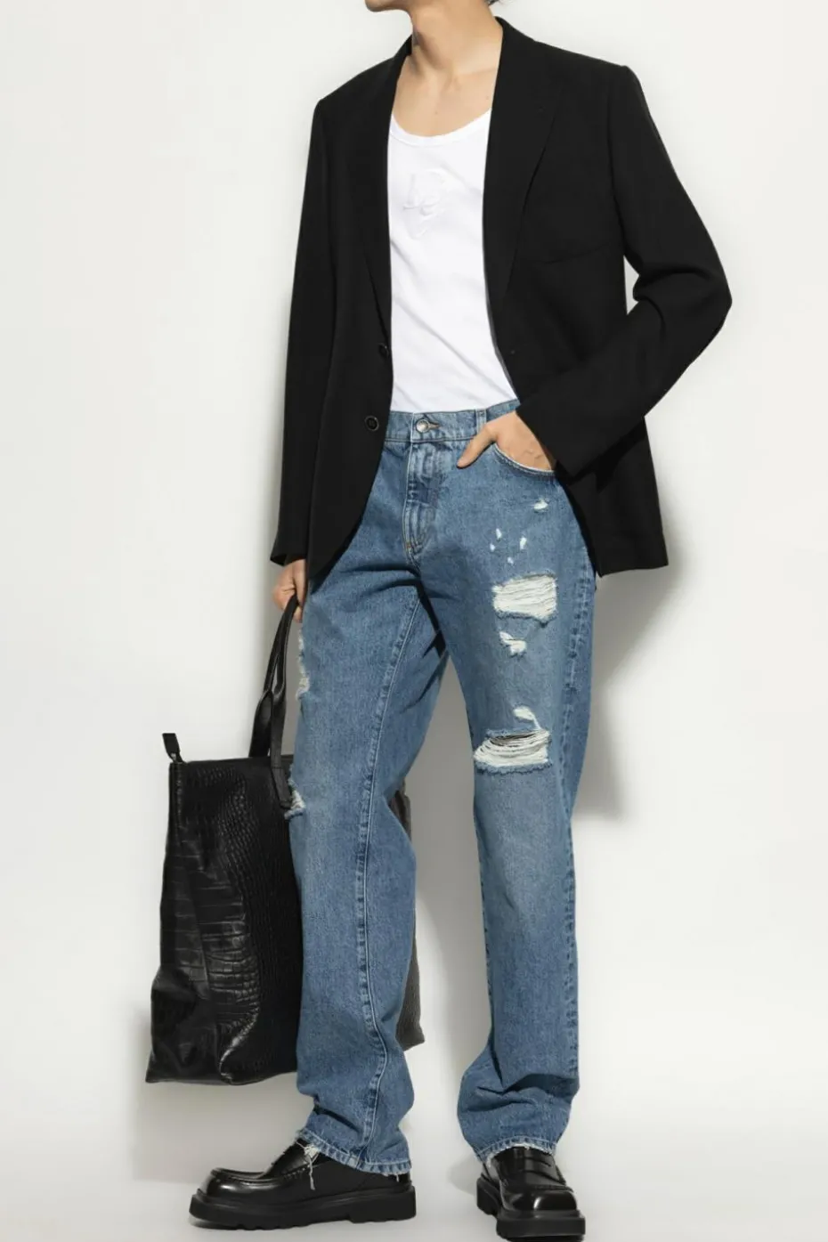 Dolce & Gabbana BLACK Wool Blazer