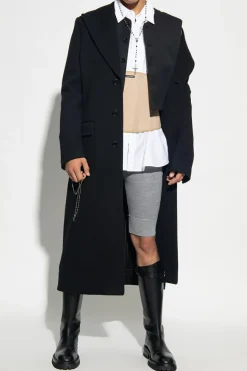 Dolce & Gabbana BLACK Wool coat