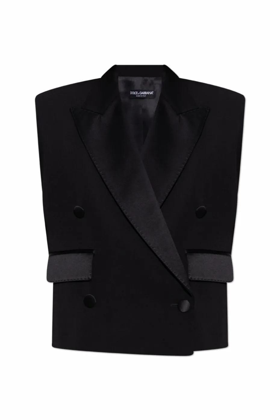 Dolce & Gabbana BLACK Wool Vest