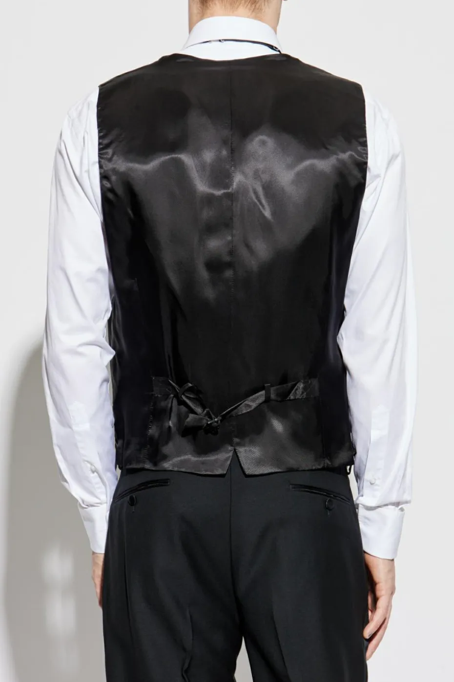 Dolce & Gabbana BLACK Wool suit with vest
