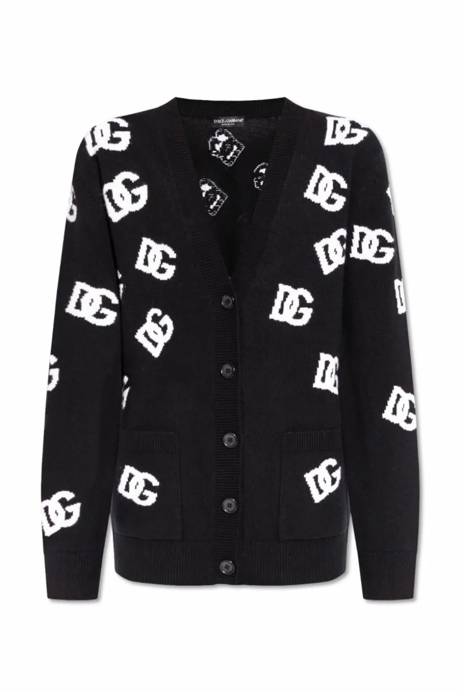 Dolce & Gabbana BLACK Wool Cardigan