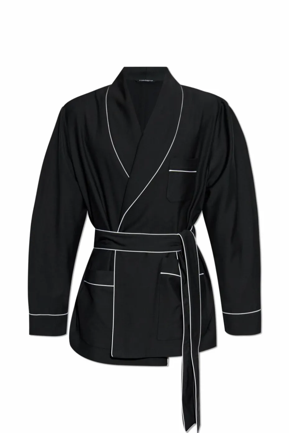 Dolce & Gabbana BLACK Wool bathrobe