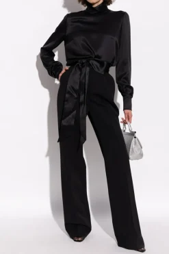 Dolce & Gabbana BLACK Wool Pants
