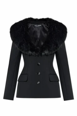 Dolce & Gabbana BLACK Wool Jacket