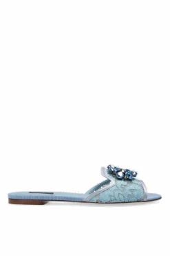 Dolce & Gabbana BLUE āBiancaā slides