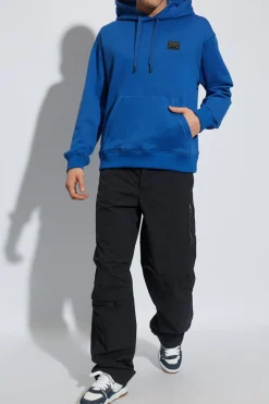 Dolce & Gabbana BLUE Hoodie with logo