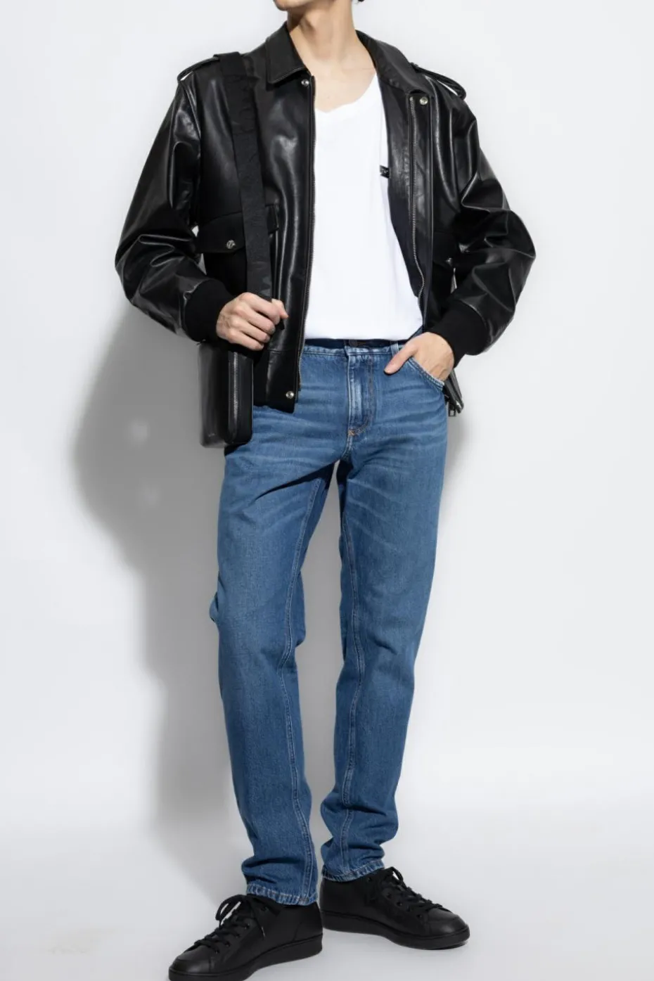 Dolce & Gabbana BLUE Jeans with vintage effect