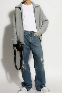 Dolce & Gabbana BLUE Jeans with vintage effect