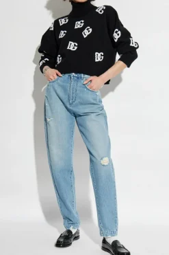 Dolce & Gabbana BLUE Jeans with logo