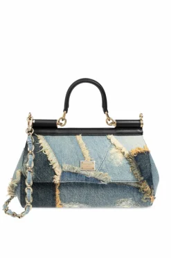 Dolce & Gabbana BLUE Shoulder bag Sicily Medium