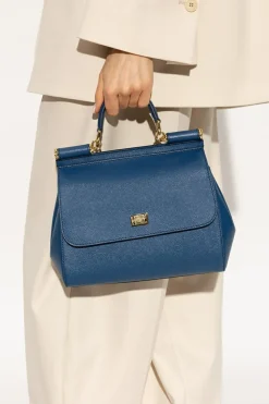 Dolce & Gabbana BLUE ‘Sicily Large’ shoulder bag