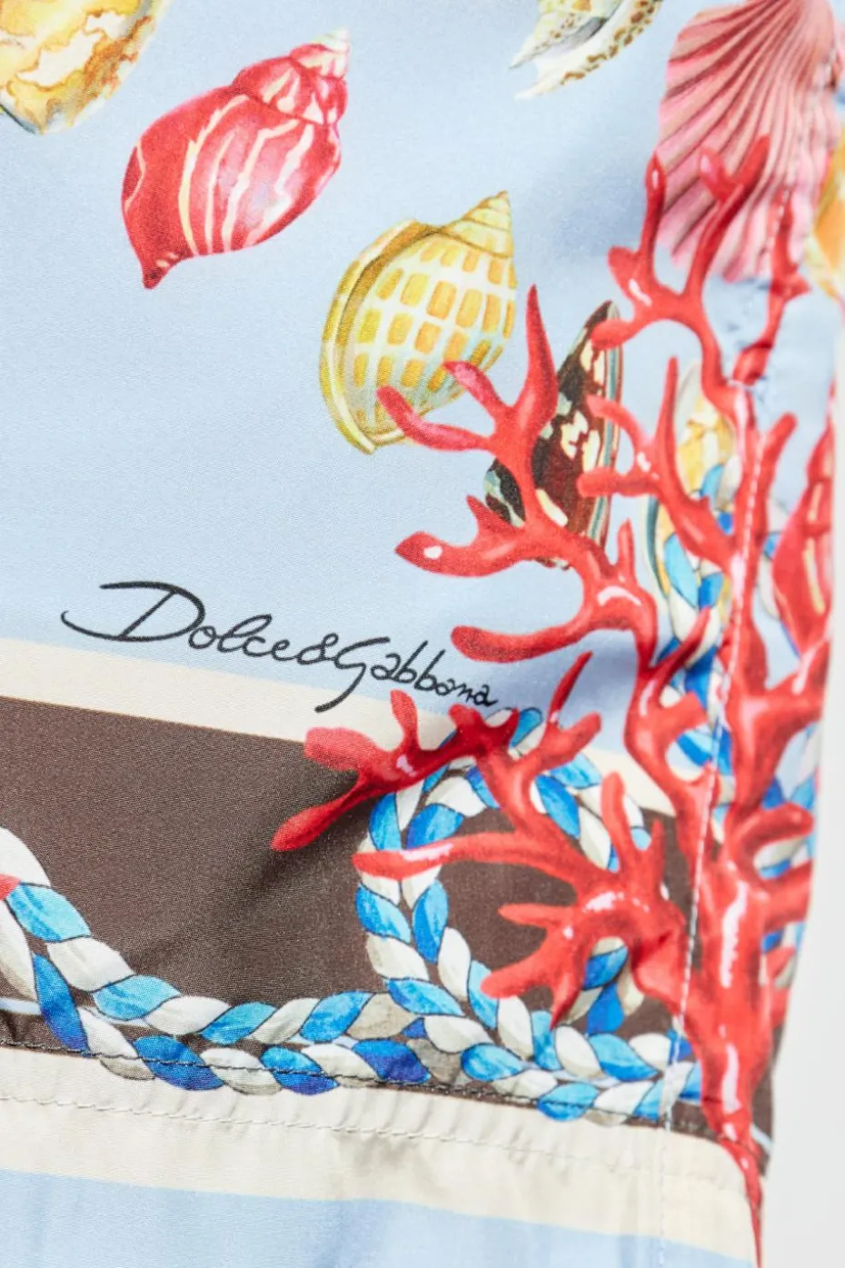 Dolce & Gabbana BLUE Swim shorts with print