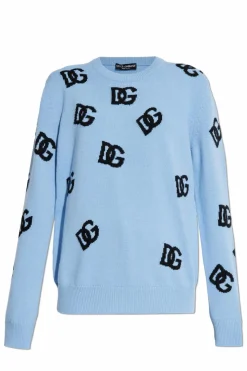Dolce & Gabbana BLUE Wool Sweater