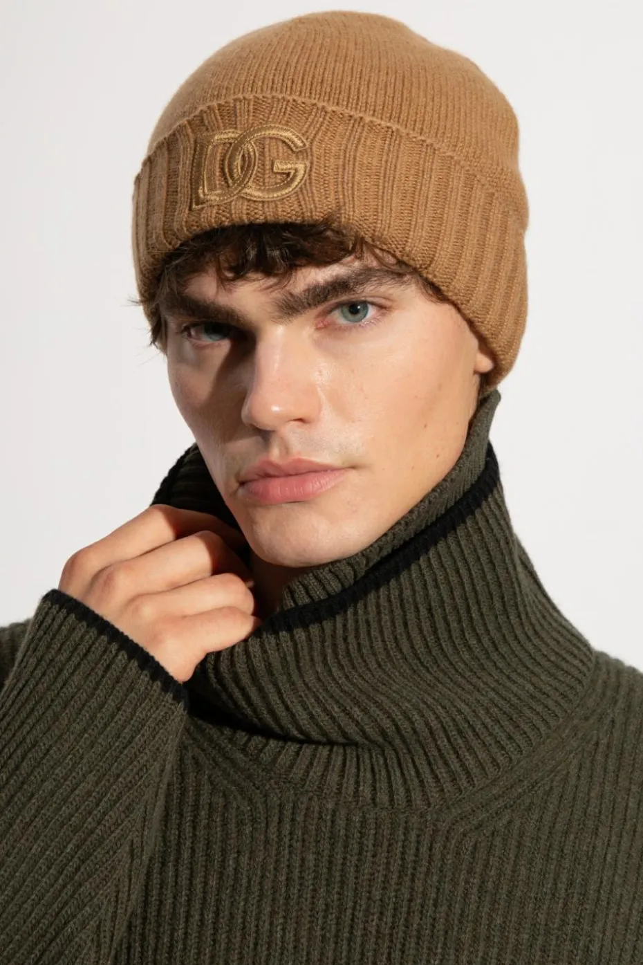 Dolce & Gabbana BROWN Cap with logo