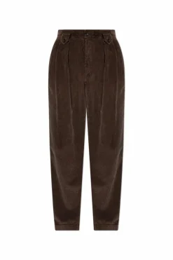 Dolce & Gabbana BROWN Corduroy trousers