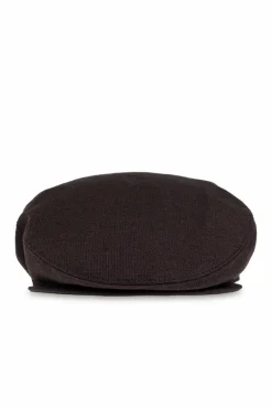 Dolce & Gabbana BROWN Flat cap with logo patch