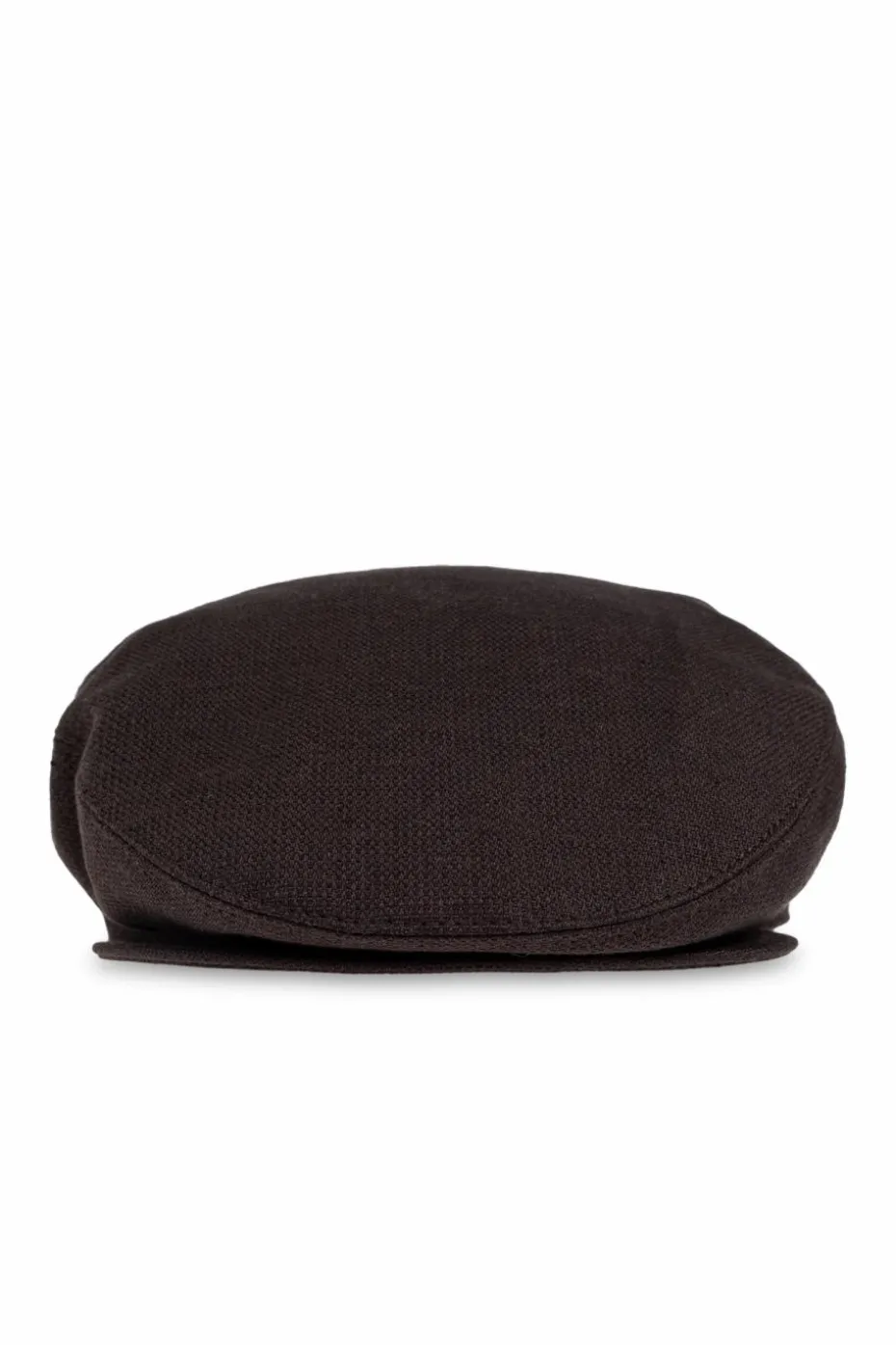 Dolce & Gabbana BROWN Flat cap with logo patch