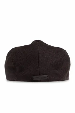 Dolce & Gabbana BROWN Flat cap with logo patch