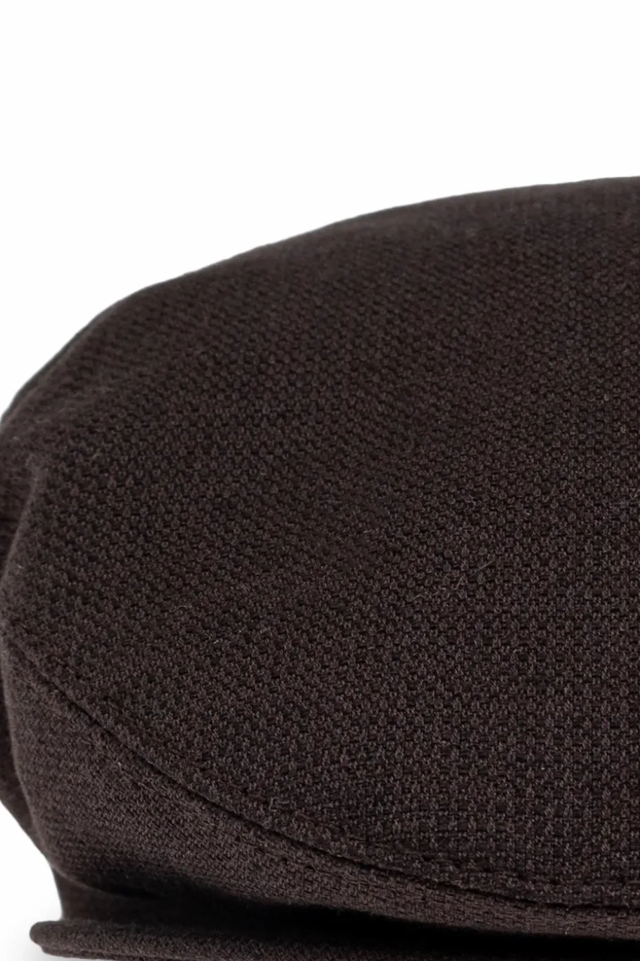 Dolce & Gabbana BROWN Flat cap with logo patch