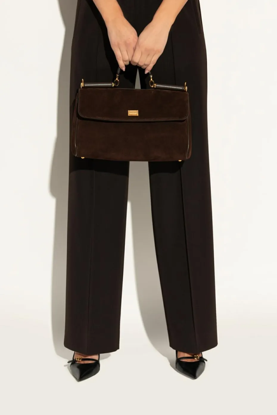Dolce & Gabbana BROWN Handbag ‘Sicily Large’